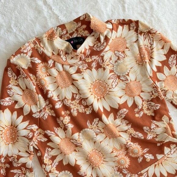Derek Heart Long Sleeve Dress Size 10/12 - Picture 1 of 5